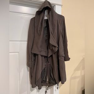 AllSaints Green Portere Parka Jacket